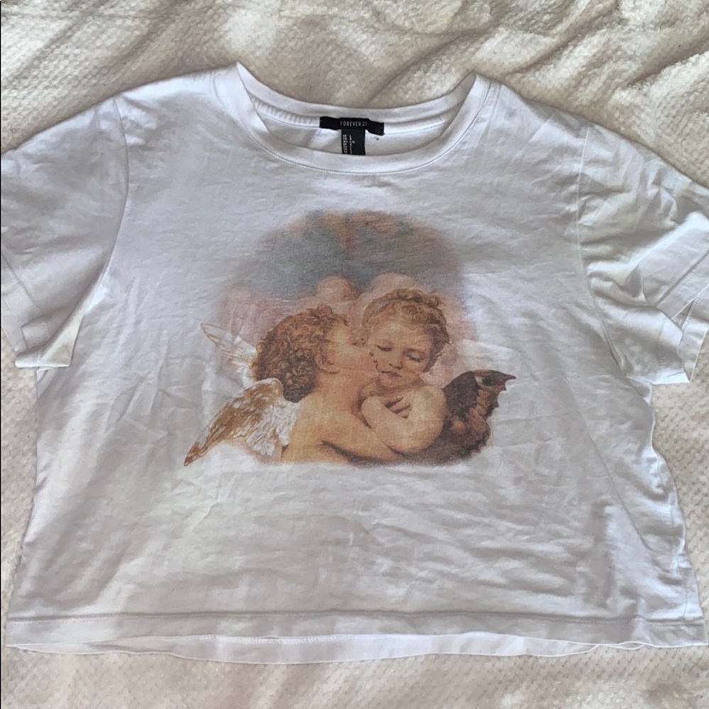 Sweet Angel Cupid Top Tee T Shirt Lovely